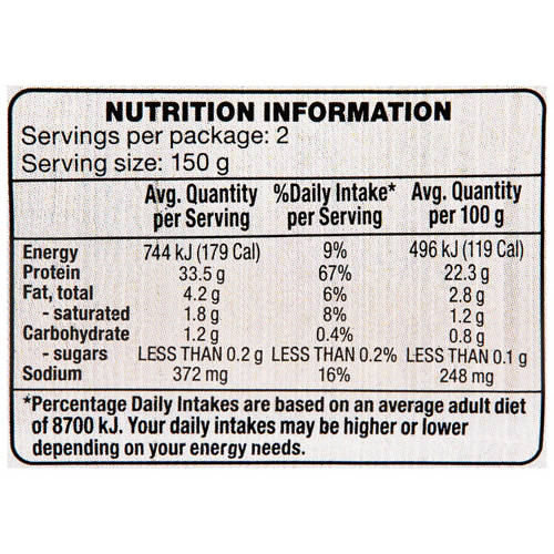 Nutrients 1, Beef Peppered Steak 300g