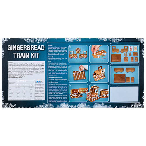 Front shot 3, Gingerbread Train DIY Kit 450g