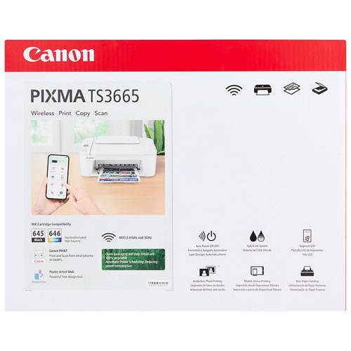 Front shot 5, PIXMA TS3665 Home Printer