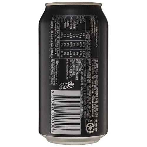 Front shot 4, Soft Drink 24 Pack 375ml