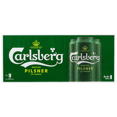 Front shot 4, Pilsner Green 4 x 500ml