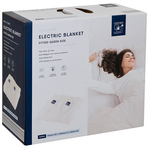 Front shot 2, Electric Blanket Queen Size