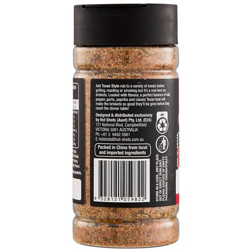 Front shot 3, BBQ Rub Texas Style 160g