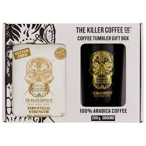 Front shot 3, Tumbler Gift Pack Ground Coffee 200g