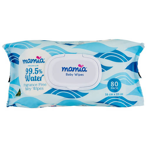 Front shot 2, Baby Water Wipes 80 Pack