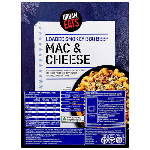 Front shot 3, Loaded Beef Mac & Cheese 400g