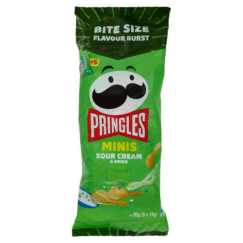 Sour Cream & Onion 5 Pack 19g Product Image Front shot 01