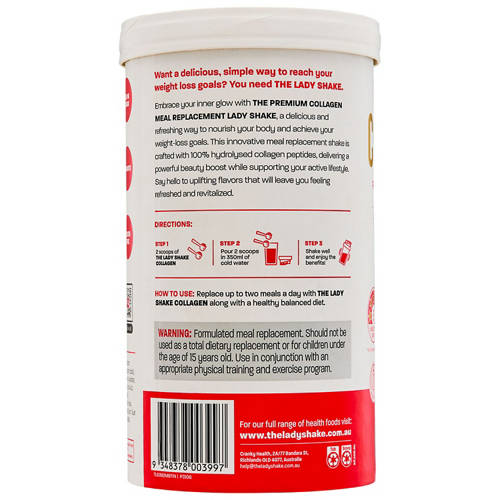 Front shot 3, Collagen Water Berry 392g