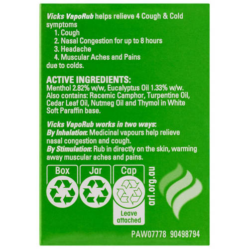 Front shot 4, Original Vaporub 50g or Inhaler 1 Pack