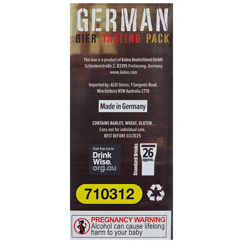 Front shot 3, German Beer Tasting Pack 500ml