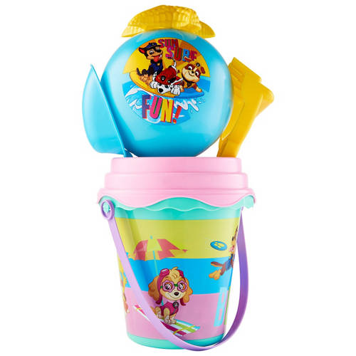 Front shot 2, Licensed Beach Bucket or Basketball Set Assortment
