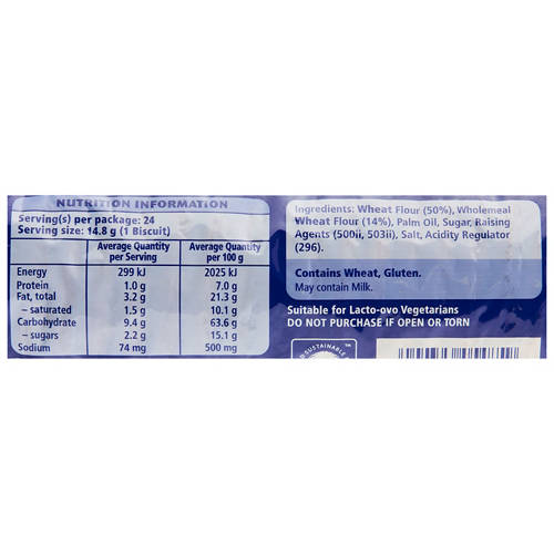 Nutrients 1, Digestives Original 355g