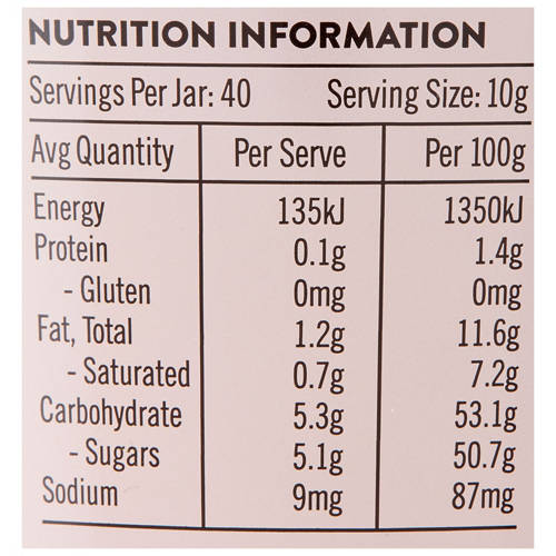 Nutrients 1, Lemon Curd 400g