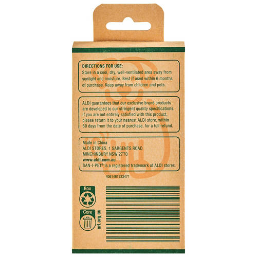 Front shot 3, Dog Poo Bags 4 Pack