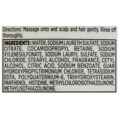 Ingredients 1, Daily Moisture Renewal Shampoo or Conditioner 900ml