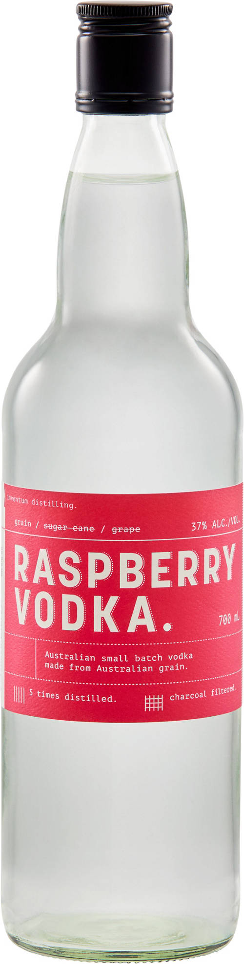 Front shot 1, Raspberry Vodka 700ml