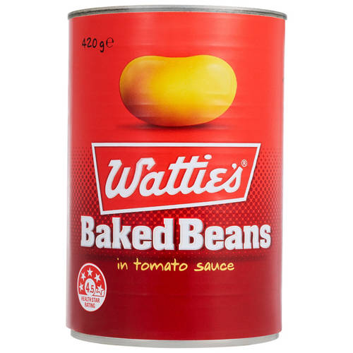 Front shot 2, Baked Beans in Tomato Sauce 420g