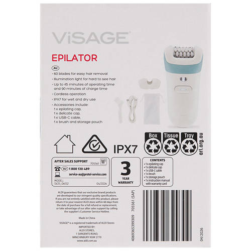 Front shot 4, Epilator