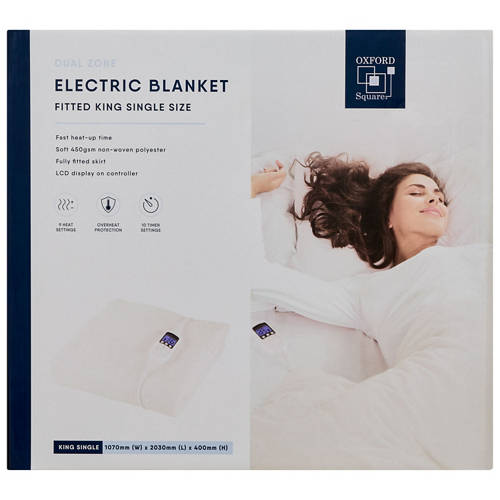 Front shot 3, Electric Blanket King Single Size