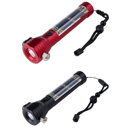 Group 1, Solar Powered Trekking Torch with USB Charger