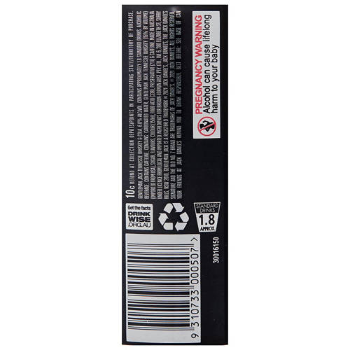 Nutrients 1, Gentleman Jack & Cola 4 Pack 375ml