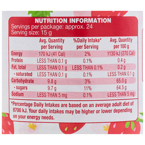 Nutrients 1, Strawberry Jam 360g