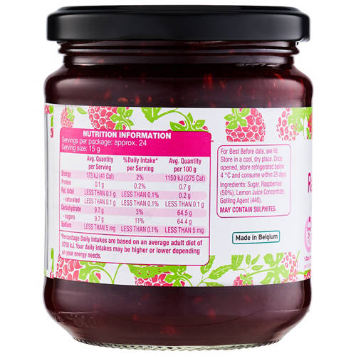 Front shot 3, Raspberry Jam 360g