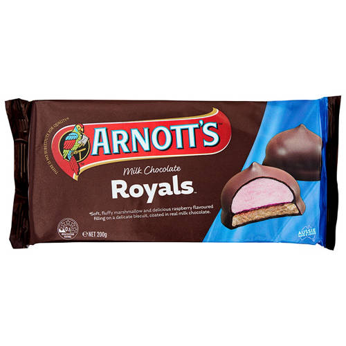 Front shot 2, Milk Choc Royals 200g