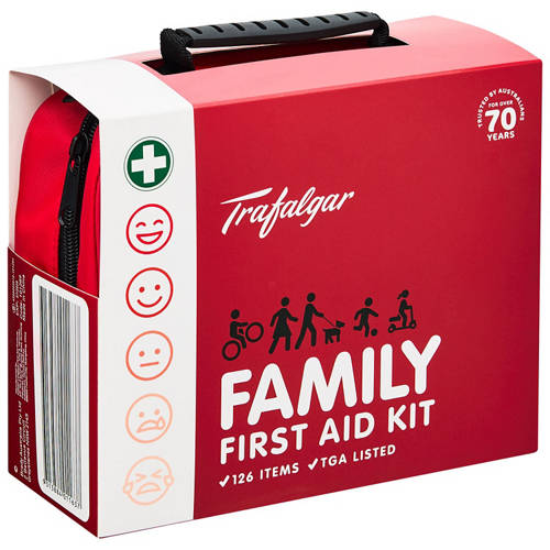 Front shot 3, Family First Aid Kit 126 Pack