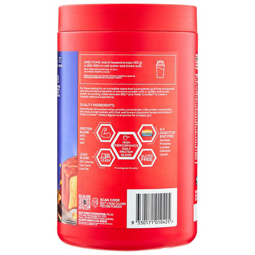 Front shot 3, Protein Powder Choc Honeycomb 700g