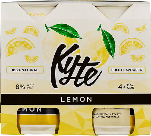 Front shot 4, Lemon 4 Pack 330ml