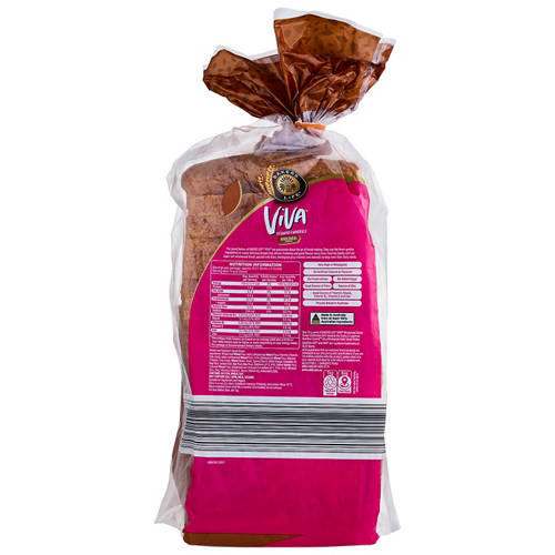 Front shot 2, Viva Wholemeal High Fibre Vitamins & Minerals Sandwich 700g