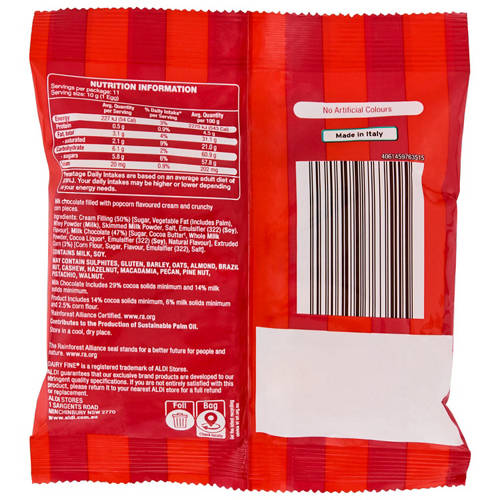 Front shot 2, Popcorn Mini Eggs 110g