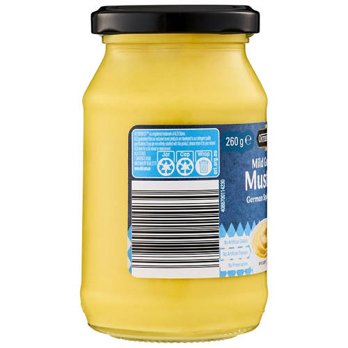Front shot 3, German Style Mild Mustard 260g