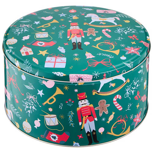 Front shot 3, Festive Cake Tins 3 Piece Set