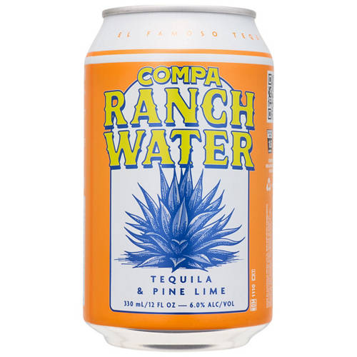 Front shot 3, Compa Ranch Water Pine Lime 4x330ml