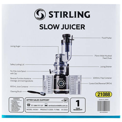 Front shot 4, Slow Juicer