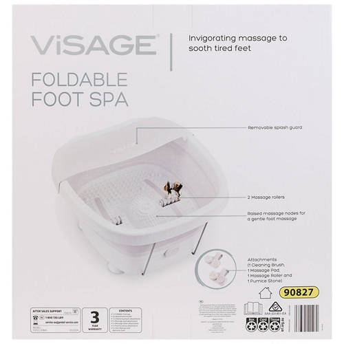 Front shot 5, Foldable Foot Spa