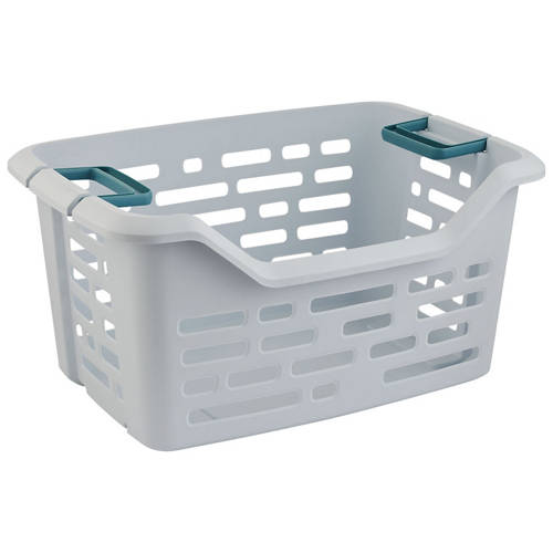 Front shot 3, Stackable Laundry Basket with Folding Handles