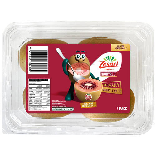 Front shot 2, RubyRed Kiwifruit 5 Pack