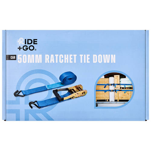 Front shot 2, Rachet Ties Down Set 50mm