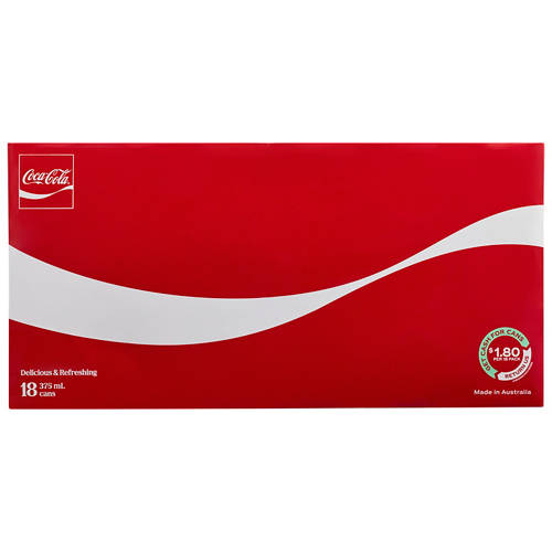 Front shot 2, Coke Classic 18x375ml