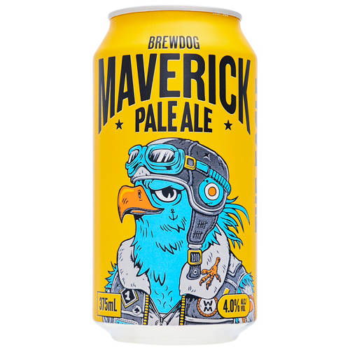 Front shot 3, Maverick Session Pale Ale 4 Pack 375ml