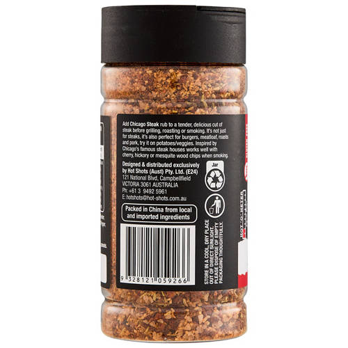Front shot 3, BBQ Rub Chicago Steak 160g