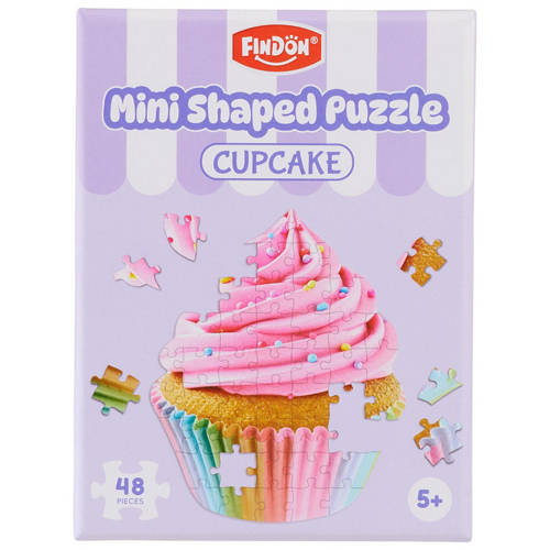 Front shot 2, Mini Shaped Puzzle 48 Piece