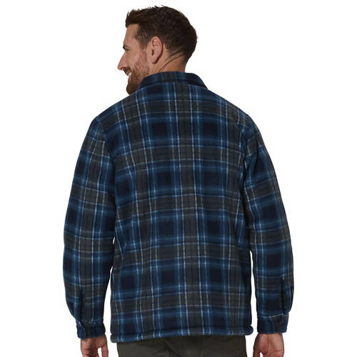 Front shot 2, Sherpa Shacket Men's Assorted