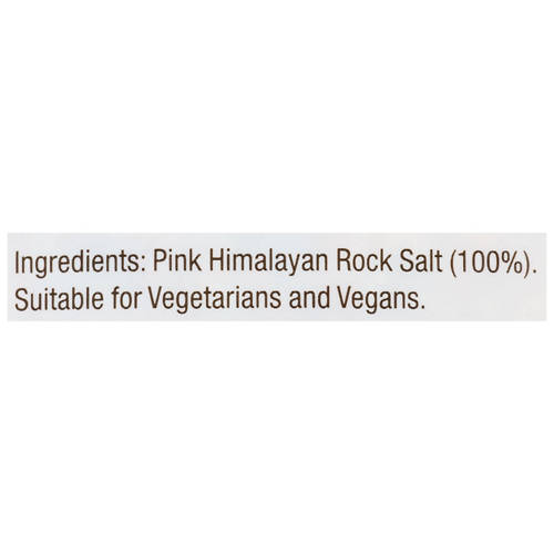 Ingredients 1, Himalayan Pink Rock Salt 1kg