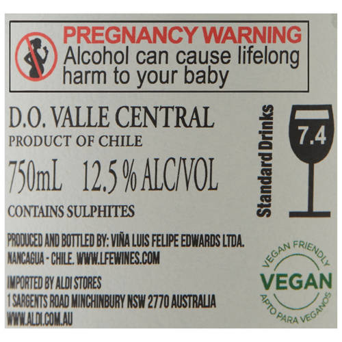 Ingredients 1, Carmènére 750ml