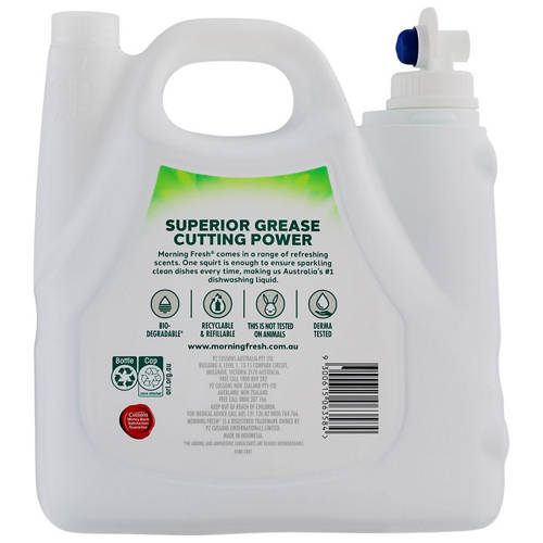 Front shot 2, Lemon Dishwashing Liquid 4L