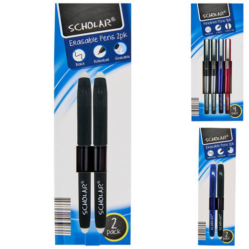 Group 1, Fineline Pens 4pk or Erasable Pens 2pk